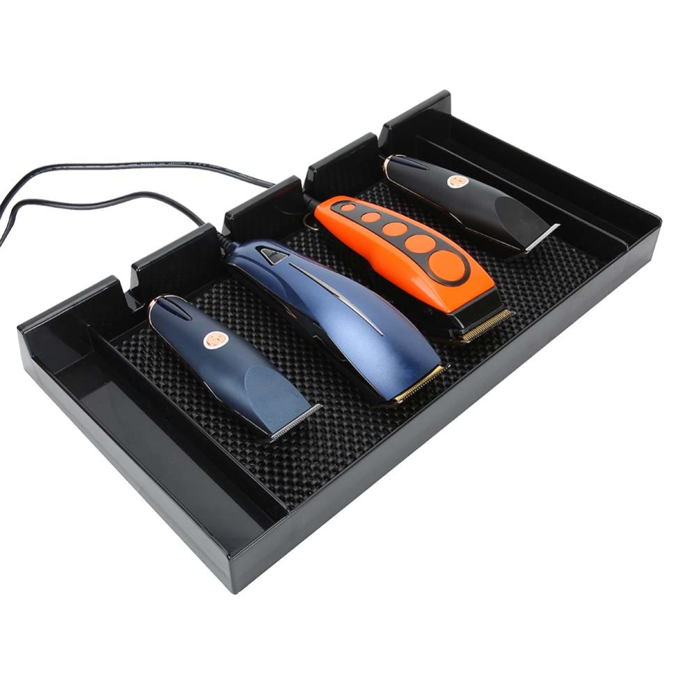 Hair Clipper Professional - กล่องเก็บเครื่องตัดผมแบบ PC ดีไซน์กันลื่น กลไกดึง-ดัน อุปกรณ์ทำผม ทนทาน