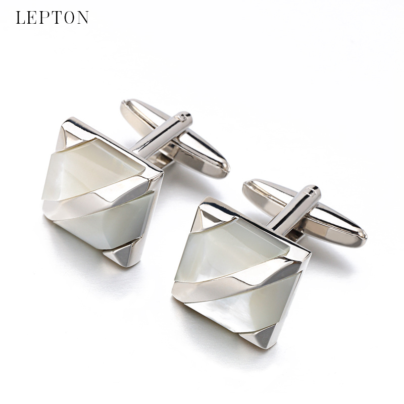 Mens Grooming Brand - ขายร้อนจริง Tie คลิป Mother of Pearl