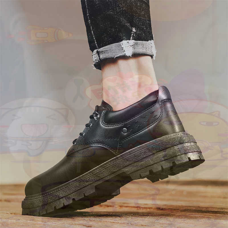 Young Men'S Grooming - Dark Natural หนังแฟชั่น Trainers เทนนิสรองเท้าผ้าใบผู้ชายรองเท้าแฟชั่นรองเท้าผ้าใบคุณภาพกีฬาราคาต่ําสุขภาพ