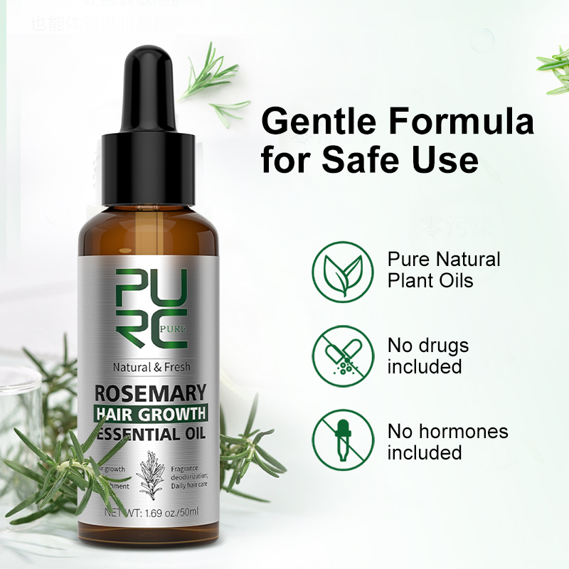 PURC น้ํามันโรสแมรี่สําหรับผมผ - Men'S Grooming Oil บทวิจารณ์และราคา