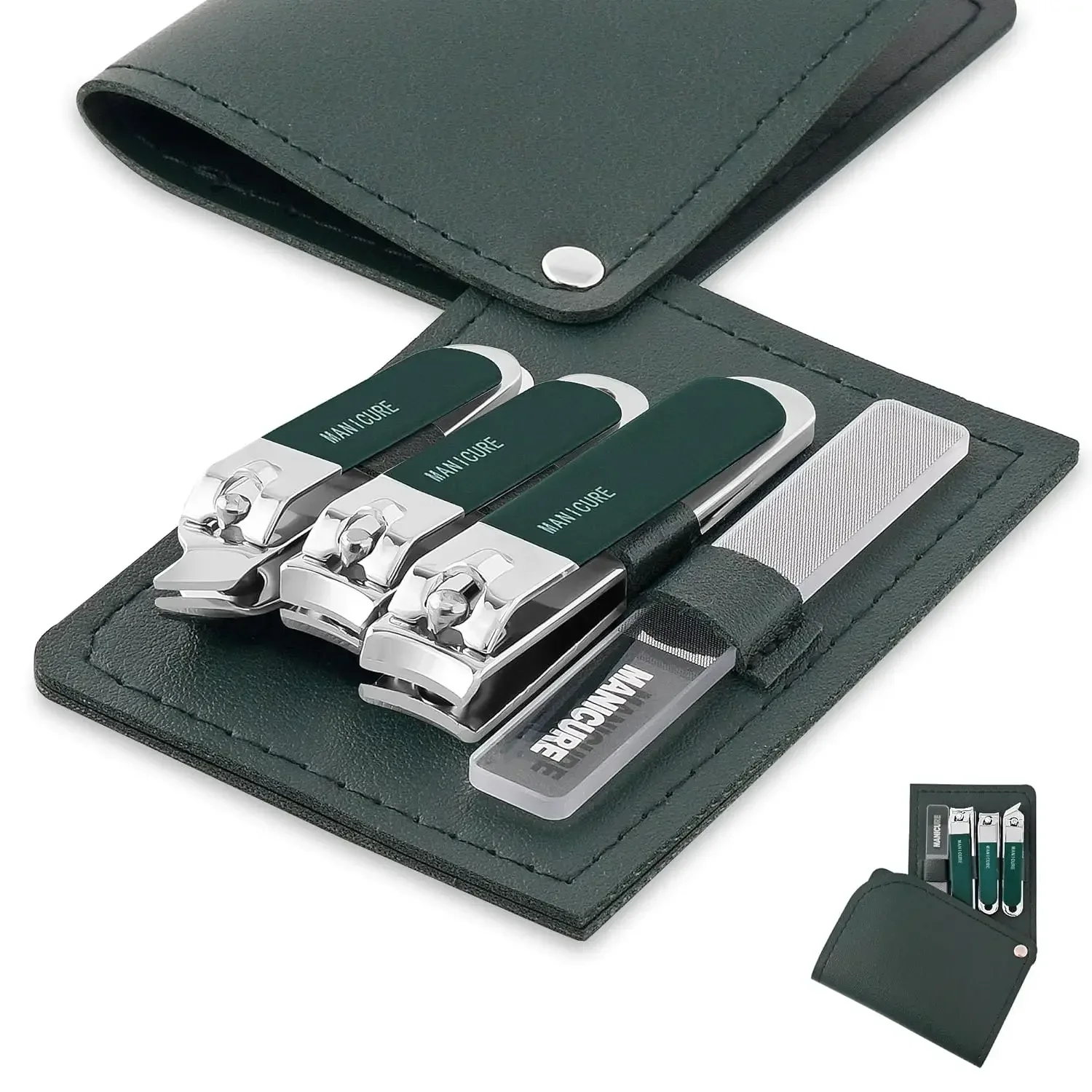 ชุดตัดเล็บเหล็ก 4 ชิ้น ชุดอุปก - Mens Grooming Travel Kit บทวิจารณ์และราคา