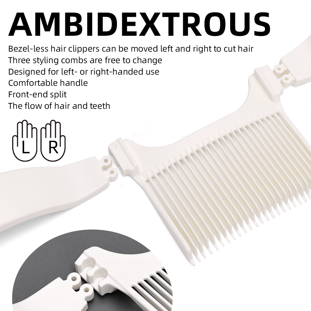 ชุดหวีจัดทรงผมสำหรับช่างตัดผมม - Hair Clipper Professional บทวิจารณ์และราคา