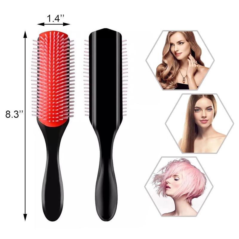 WANMEI จัดแต่งทรงผมแปรงผมหยิกส - Men'S Grooming Brush บทวิจารณ์และราคา