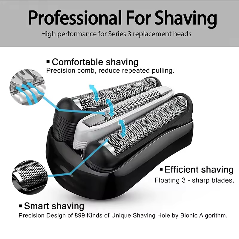 หัวโกนเปลี่ยนทดแทนรุ่น 32B 32S - Men'S Grooming Shaver บทวิจารณ์และราคา