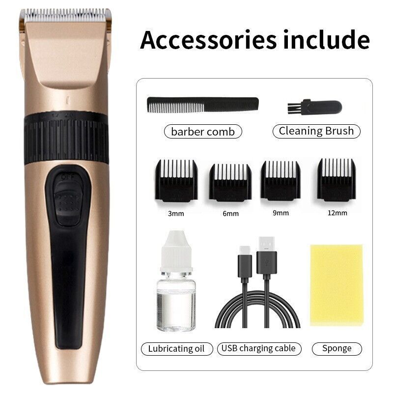 ชุดเครื่องตัดผมไร้สายแบบมืออาช - Hair Clipper Professional บทวิจารณ์และราคา
