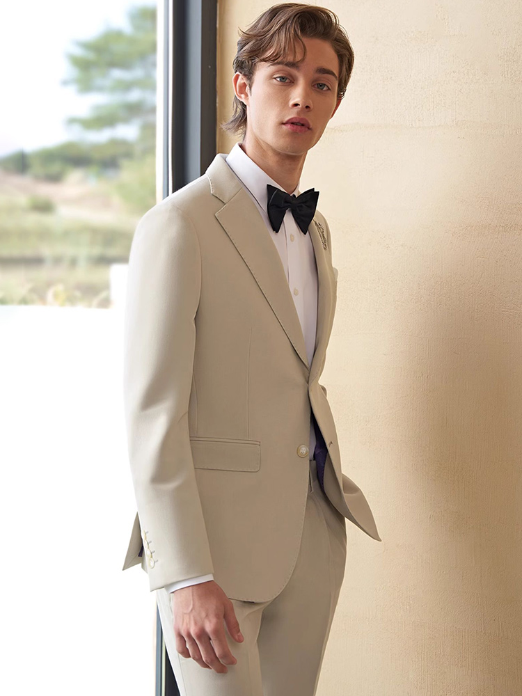 MENS ชุดหรูหรา Beige สีกากี Bl - Young Men'S Grooming บทวิจารณ์และราคา