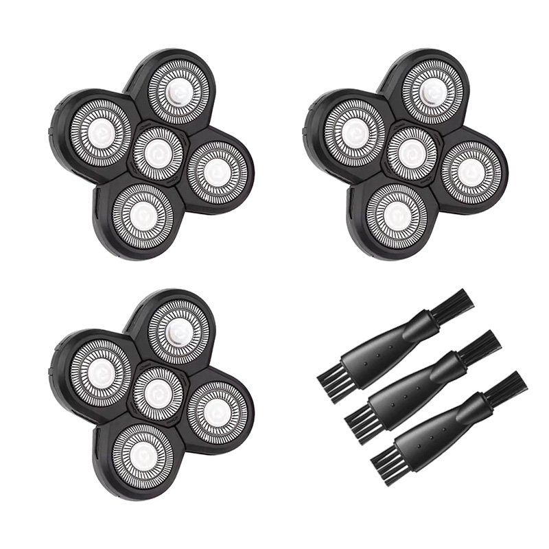หัวโกนแบบหมุน 5 ใบมีด สำหรับเค - Men'S Grooming Shaver บทวิจารณ์และราคา