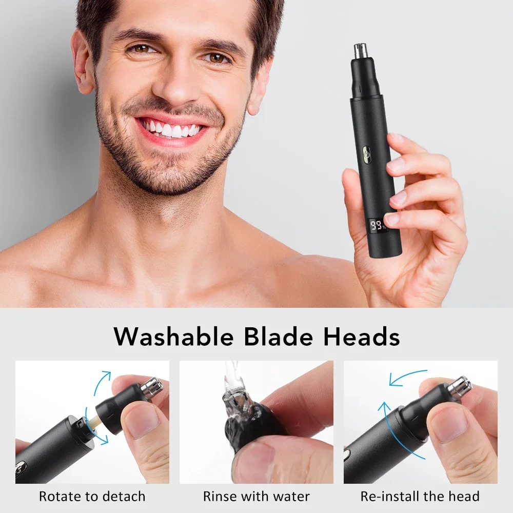 เครื่องตัดขนจมูกสำหรับผู้ชาย 3 - Mens Grooming Travel Kit บทวิจารณ์และราคา