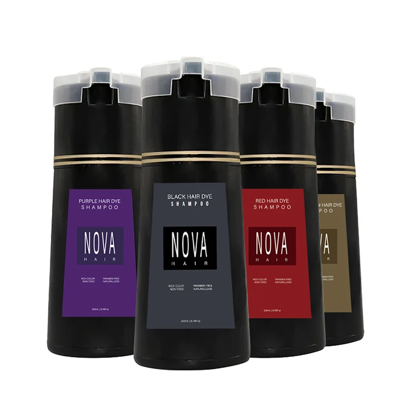 แชมพูเปลี่ยนสีผมโนวา แชมพูย้อม - Men'S Grooming Oil บทวิจารณ์และราคา